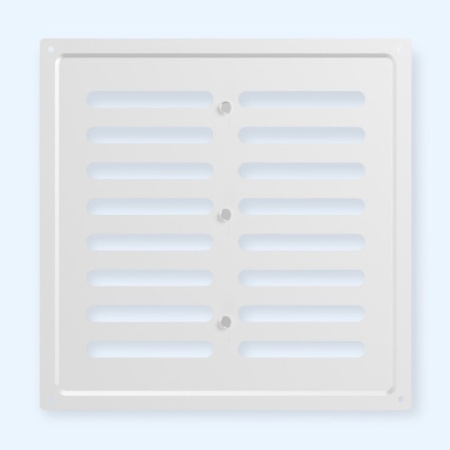 2525MER White ERA Решетка вентиляционная MER регулируемая 100x100 окраш.сталь Beige